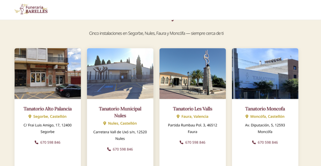 funeraria en Castellón y Valencia